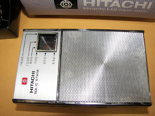 画像: HITACH TH-622 AM 6 Transister Radio 1968年型