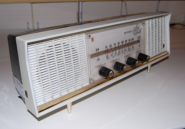 ナショナル BX-420型 真空管ラジオ1962年 ２スピーカー【NATIONAL