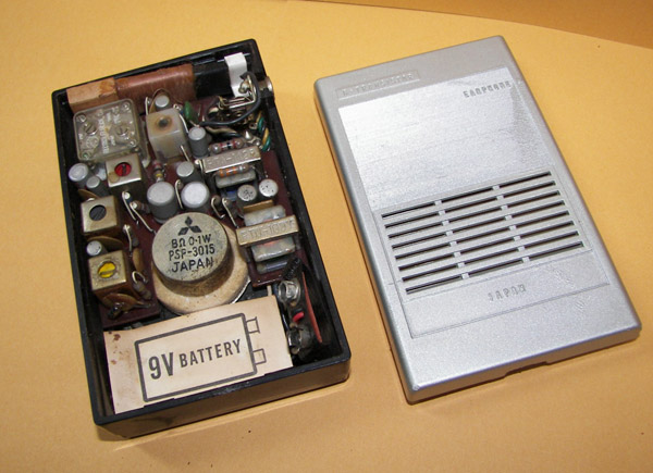 画像: 三菱電機　MODEL 6X - 172　トランジスターラジオ　1965