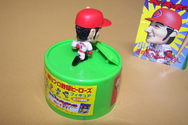 画像: GEORGIA缶コーヒー１９８０年代プロ野球ヒーローズ・フィギュア「山本浩二」【おまけ】