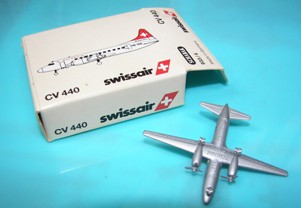 画像: ドイツ・SCHABAK製933/4　Convair CV440 ”Swissair / スイス航空”